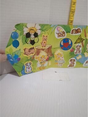 Vtg 80s STICKER Album Scratch Sniff TMNT Strawberry Shortcake Carebears Smurfs